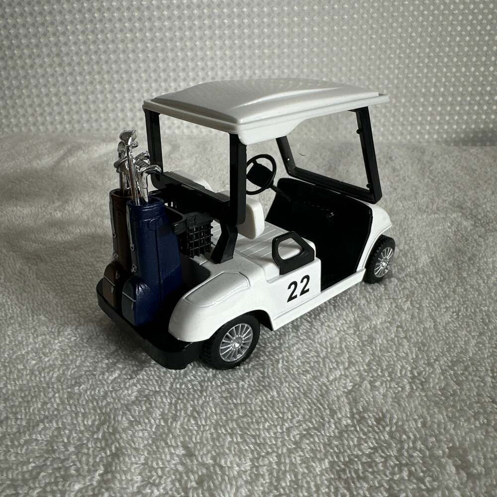 KiNSFUN Die Cast Metal Golf Cart Model with Pull Back Action (4.5 Inch) - Picture 4 of 5
